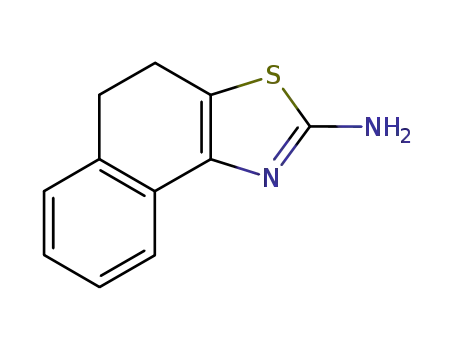 Molecular Structure of 34176-49-3 (4,5-DIHYDRO-NAPHTHO[1,2-D]THIAZOL-2-YLAMINE)