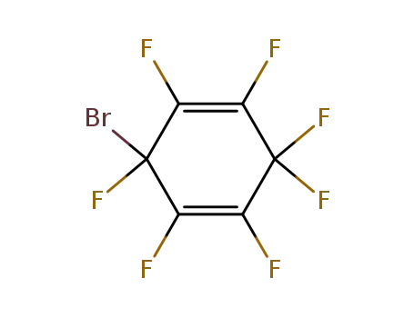 Molecular Structure of 70557-89-0 (3-bromoheptafluorocyclohexa-1,4-diene)