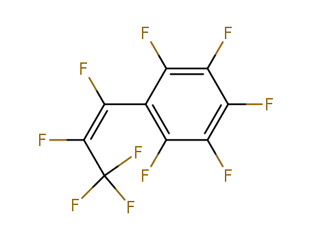 Molecular Structure of 37600-06-9 (cis-1-perfluoro(phenylpropylene))