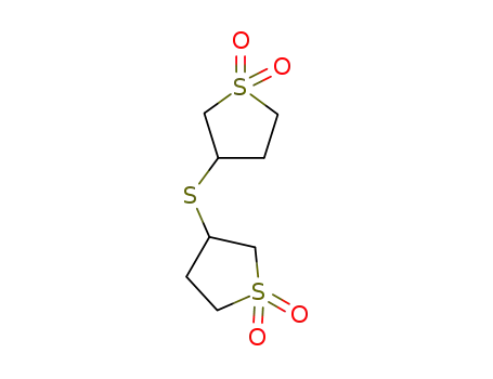 Molecular Structure of 71412-18-5 (3,3'-thiobis[tetrahydrothiophene] 1,1,1',1'-tetraoxide)