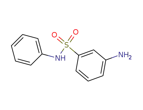 Molecular Structure of 80-21-7 (3-Aminobenzenesulfonanilide)