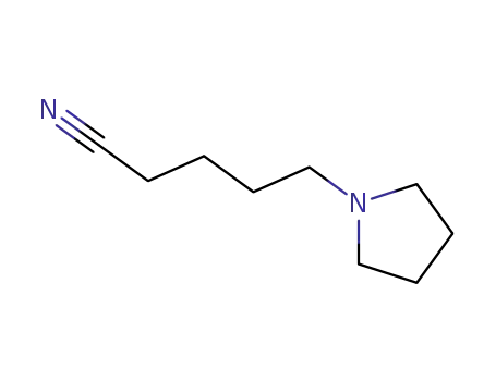 Molecular Structure of 71888-57-8 (pyrrolidine-1-valeronitrile)