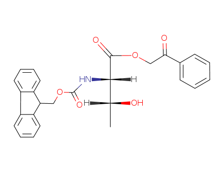 N-Fmoc-L-threonine-phenylacylester