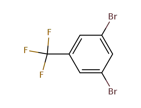 Molecular Structure of 401-84-3 (3,5-Dibromobenzotrifluoride)