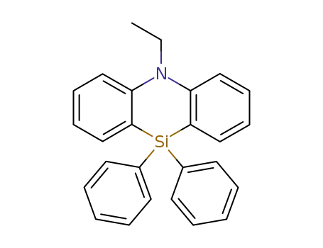 Molecular Structure of 76-51-7 (5-ETHYL-10,10-DIPHENYLPHENAZASILANE)