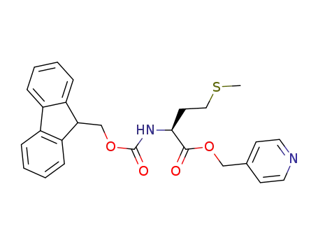 Molecular Structure of 1361400-97-6 (picolyl N-Fmoc-L-methioninate)