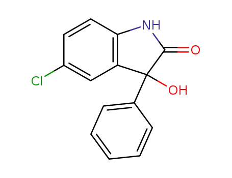 5-chloro-3-hydroxy-3-phenyl-3H-indol-2-one