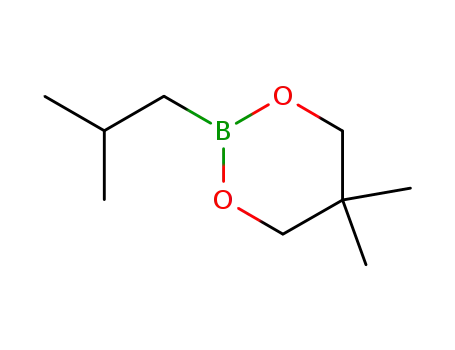 Molecular Structure of 145429-22-7 (2-isobutyl-5,5-dimethyl-1,3,2-dioxaborinane)