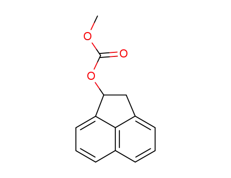 Molecular Structure of 164665-41-2 (Carbonic acid acenaphthen-1-yl ester methyl ester)