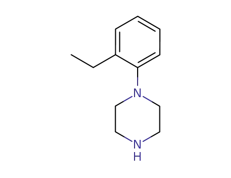 Molecular Structure of 40224-10-0 (1-(2-ETHYLPHENYL)PIPERAZINE)