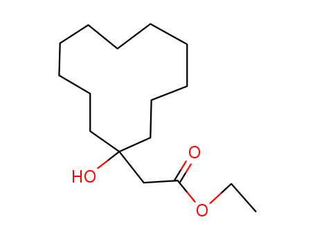 Cyclododecaneaceticacid, 1-hydroxy-, ethyl ester