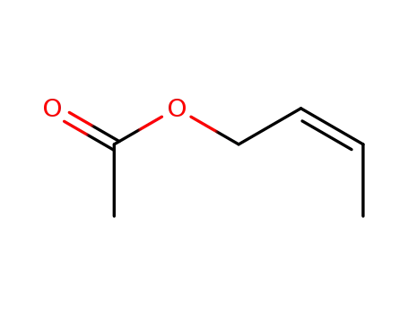 Molecular Structure of 7204-36-6 (2-Buten-1-ol, acetate, (2Z)-)