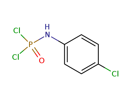 Molecular Structure of 6971-73-9 (4-CHLOROANILIDOPHOSPHORYL DICHLORIDE)
