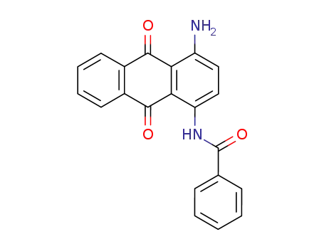 Molecular Structure of 81-46-9 (1-AMINO-4-BENZAMIDOANTHRAQUINONE)