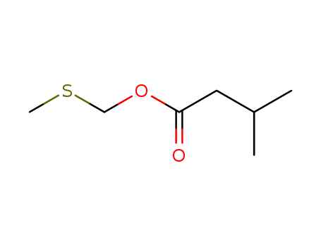 Butanoic acid,3-methyl-, (methylthio)methyl ester