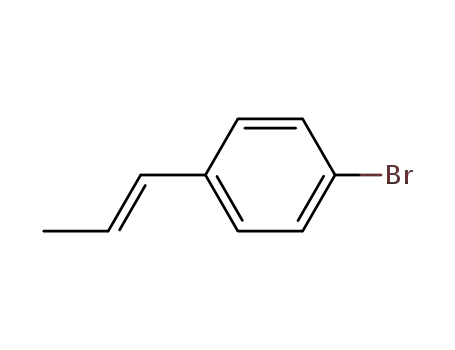 Molecular Structure of 58879-29-1 (Benzene, 1-bromo-4-(1-propenyl)-, (E)-)