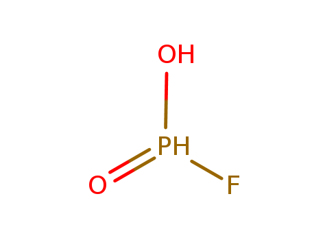 Molecular Structure of 14939-29-8 (Phosphonofluoridic acid(8CI,9CI))