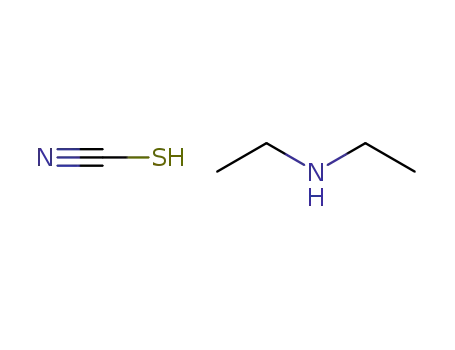 Molecular Structure of 3487-55-6 (diethylammonium thiocyanate)
