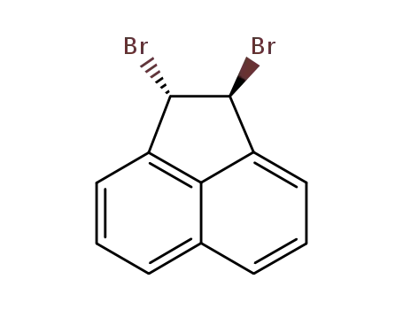 Molecular Structure of 25226-58-8 (trans-1,2-dibromo-1,2-dihydroacenaphthylene)
