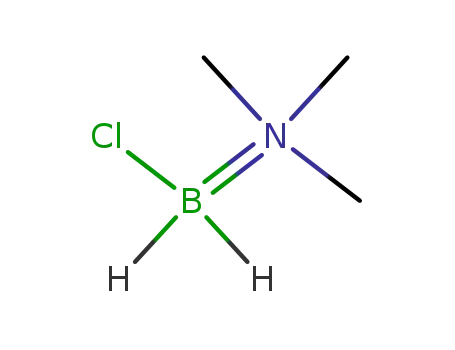 Molecular Structure of 5353-44-6 (chloro(N,N-dimethylmethanamine)dihydridoboron)