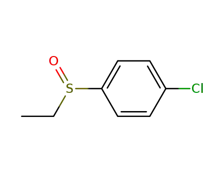 Molecular Structure of 7205-69-8 (Benzene, 1-chloro-4-(ethylsulfinyl)-)