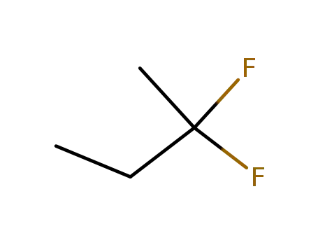 Molecular Structure of 353-81-1 (2,2-difluorobutane)
