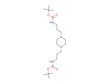 N,N'-bis<3-<(tert-butyloxycarbonyl)amino>propyl>piperazine