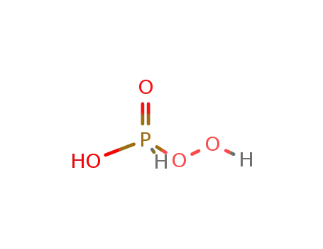 Molecular Structure of 25756-95-0 (Phosphonoperoxoic acid(8CI,9CI))