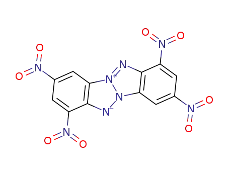 Molecular Structure of 25243-36-1 (1,3,7,9-tetranitro-6H-benzotriazolo[2,1-a]benzotriazol-5-ium--ate)