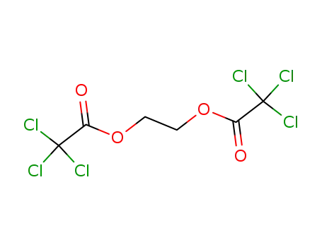 Molecular Structure of 2514-53-6 (Ethylene glycol bis(trichloroacetate))