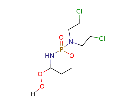 Molecular Structure of 39800-16-3 (4-HYDROPEROXY CYCLOPHOSPHAMIDE)