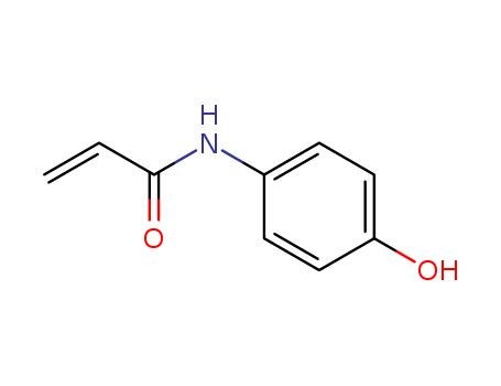 34443-04-4,N-(4-hydroxyphenyl)acrylamide,Acrylanilide,4'-hydroxy- (6CI,8CI); N-(4-Hydroxyphenyl)-2-propenamide;N-(4-Hydroxyphenyl)acrylamide; N-(p-Hydroxyphenyl) acrylamide;p-Acrylamidophenol; p-Acryloylaminophenol