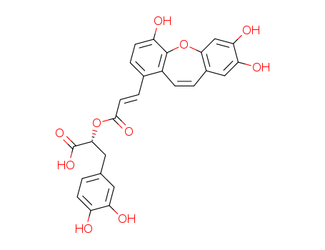 Benzenepropanoic acid,3,4-dihydroxy-a-[[(2E)-1-oxo-3-(4,7,8-trihydroxydibenz[b,f]oxepin-1-yl)-2-propen-1-yl]oxy]-,(aR)-