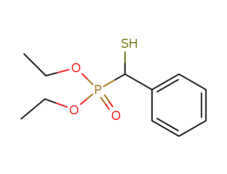 Phosphonic acid, (mercaptophenylmethyl)-, diethyl ester