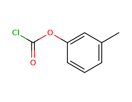 Molecular Structure of 29430-39-5 (3-METHYLPHENYL CHLOROFORMATE)