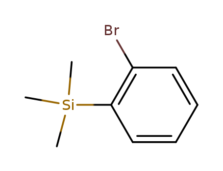 Molecular Structure of 17878-37-4 (Silane, (2-bromophenyl)trimethyl-)