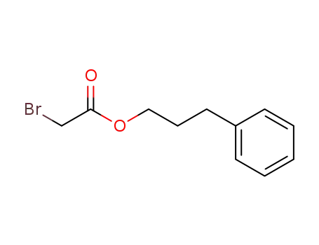 Molecular Structure of 59956-66-0 (3-phenylpropyl bromoacetate)