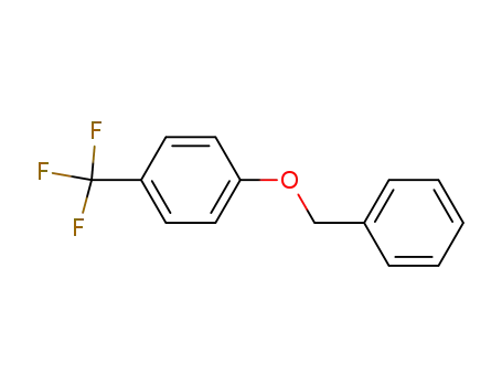 Molecular Structure of 70097-65-3 (1-BENZYLOXY-4-TRIFLUOROMETHYL-BENZENE)