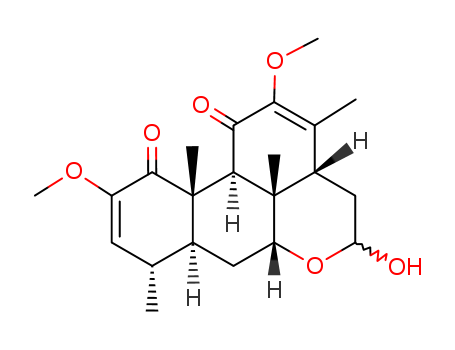 Picrasa-2,12-diene-1,11-dione, 16-hydroxy-2,12-dimethoxy-
