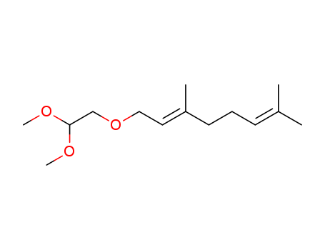 2,6-Octadiene,1-(2,2-dimethoxyethoxy)-3,7-dimethyl-, (E)- (9CI)