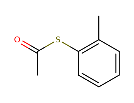 Ethanethioic acid,S-(2-methylphenyl) ester