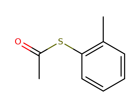 Molecular Structure of 10436-57-4 (1-(2-methylphenyl)sulfanylethanone)
