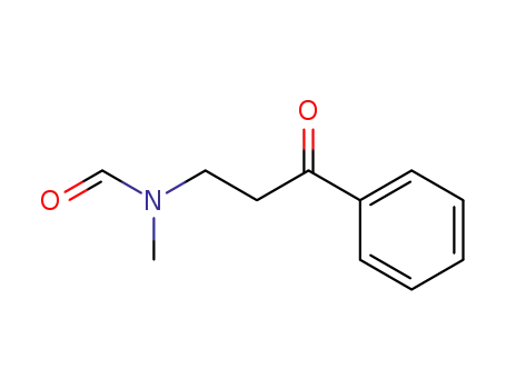 Molecular Structure of 207395-42-4 (1-(N-formyl-N-methyl)amino-3-phenylpropan-2-one)