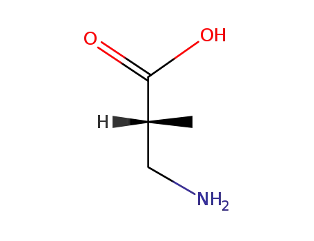 (2R)-3-ammonio-2-methylpropanoate