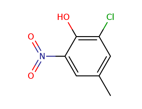 Phenol, 2-chloro-4-methyl-6-nitro-