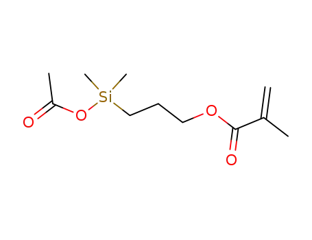 2-Propenoic acid, 2-methyl-, 3-[(acetyloxy)dimethylsilyl]propyl ester
