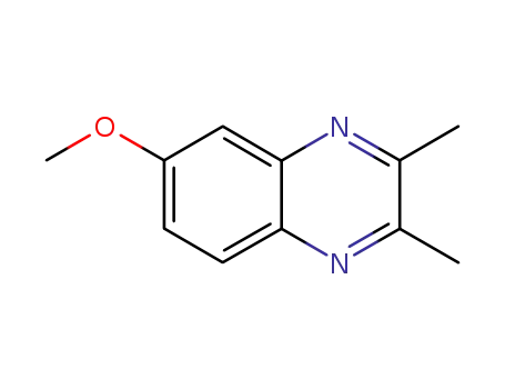 Molecular Structure of 6637-22-5 (2,3-DIMETHYL-6-METHOXYQUINOXALINE)