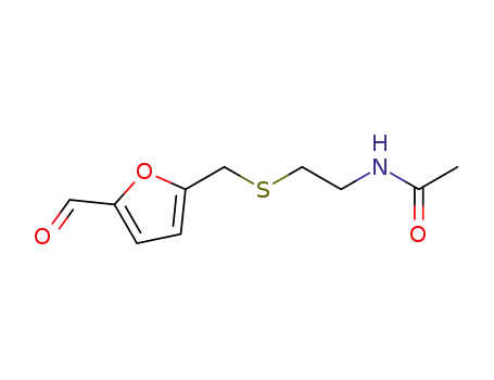 Molecular Structure of 1350914-20-3 (5-[[(2-acetamidoethyl)thio]methyl]furfural)