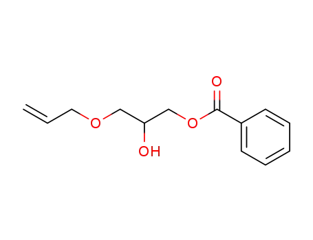 Molecular Structure of 73097-87-7 (2-hydroxy-3-(prop-2-en-1-yloxy)propyl benzoate)
