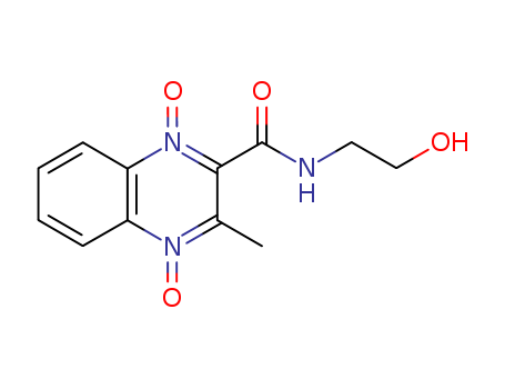 2-Quinoxalinecarboxamide,N-(2-hydroxyethyl)-3-methyl-, 1,4-dioxide